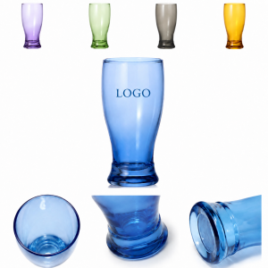 13.2 oz. Vibrant Tinted Tulip Craft Beer Glass with Weighted Base
