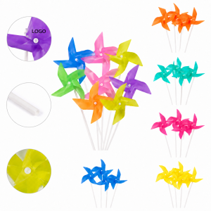 Vibrant Rotating Handheld Pinwheel for Outdoor Festivals